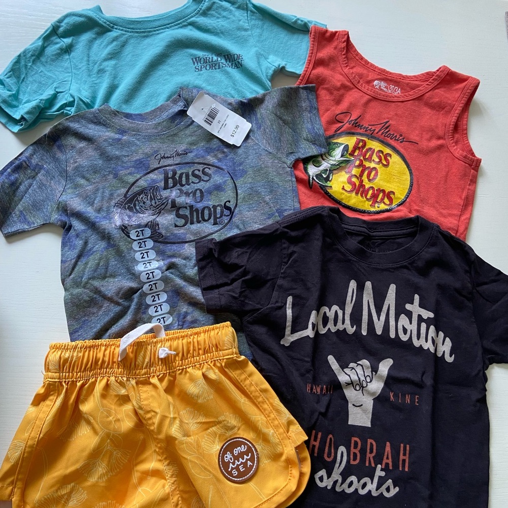 Graphic T-Shirts and Shorts Set